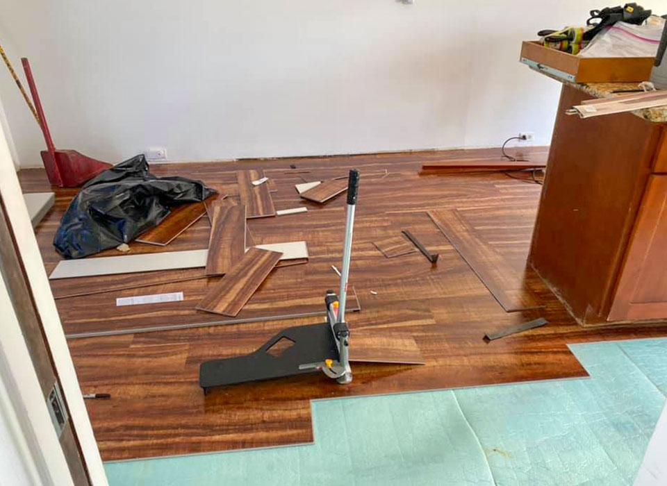 image of flooring work by RGL Handyman Svc.