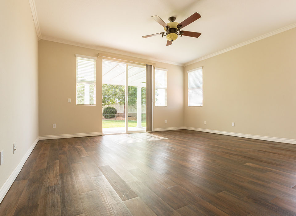 image of nice wood flooring in a home.